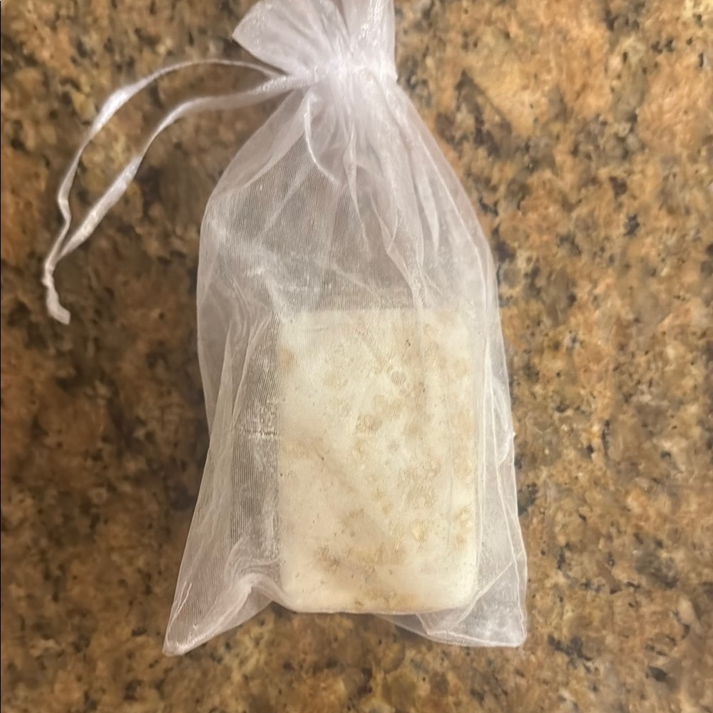White Soap in Sheer Bag